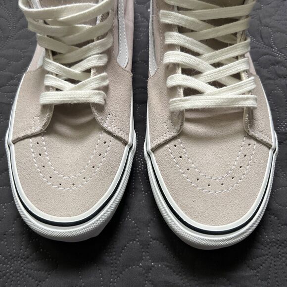 VANS Sentry SK8 Hi Top Beige Unisex Sneakers SZ 9.5M/11W Suede Canvas Kicks NEW main image 12